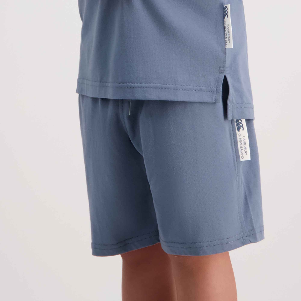KIDS CNZ KNIT SHORT BLUE MIRAGE