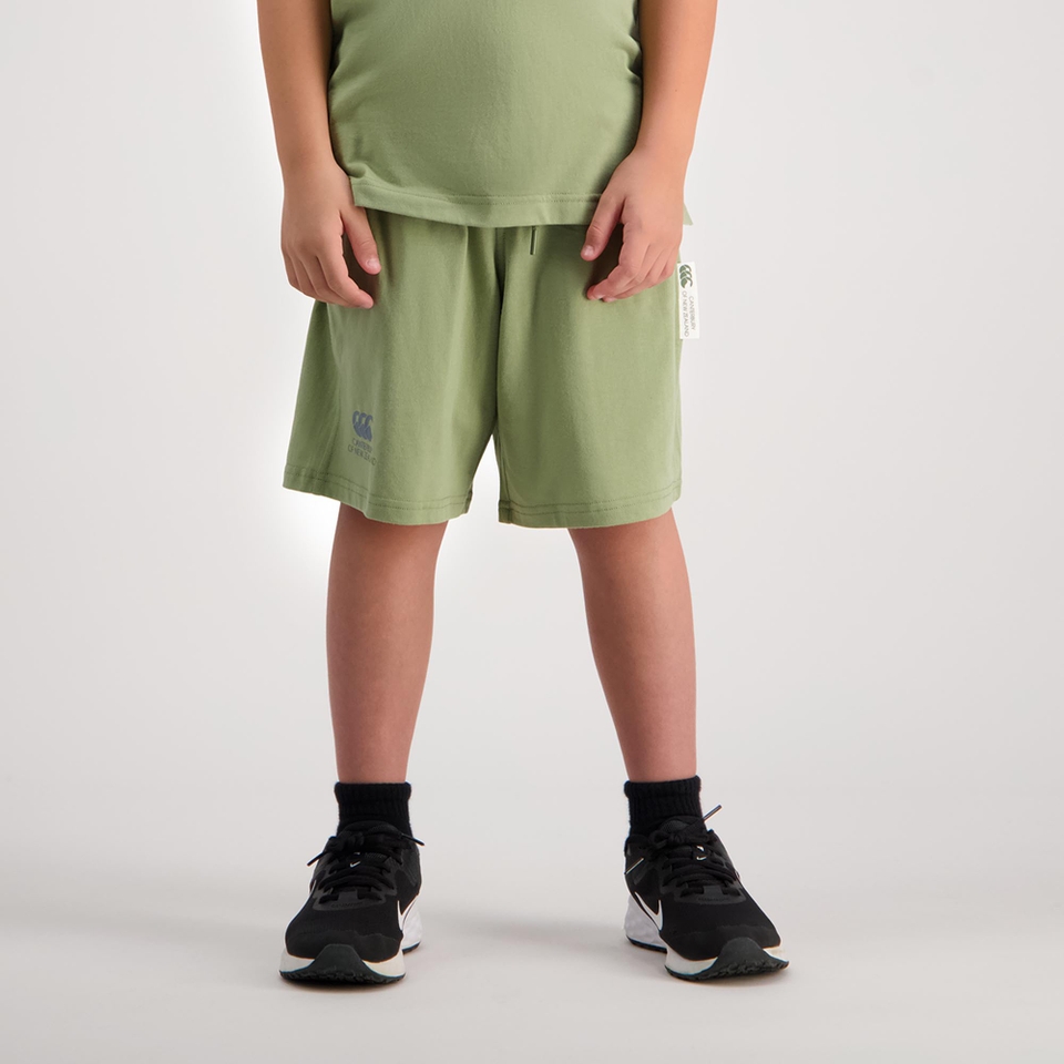 KIDS CNZ KNIT SHORT OIL GREEN