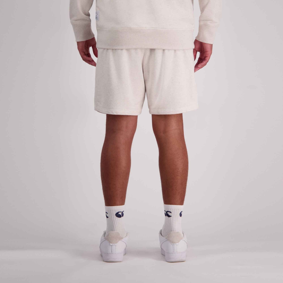 MENS CAPTAIN 8IN KNIT SHORT OATMEAL MARLE- 28