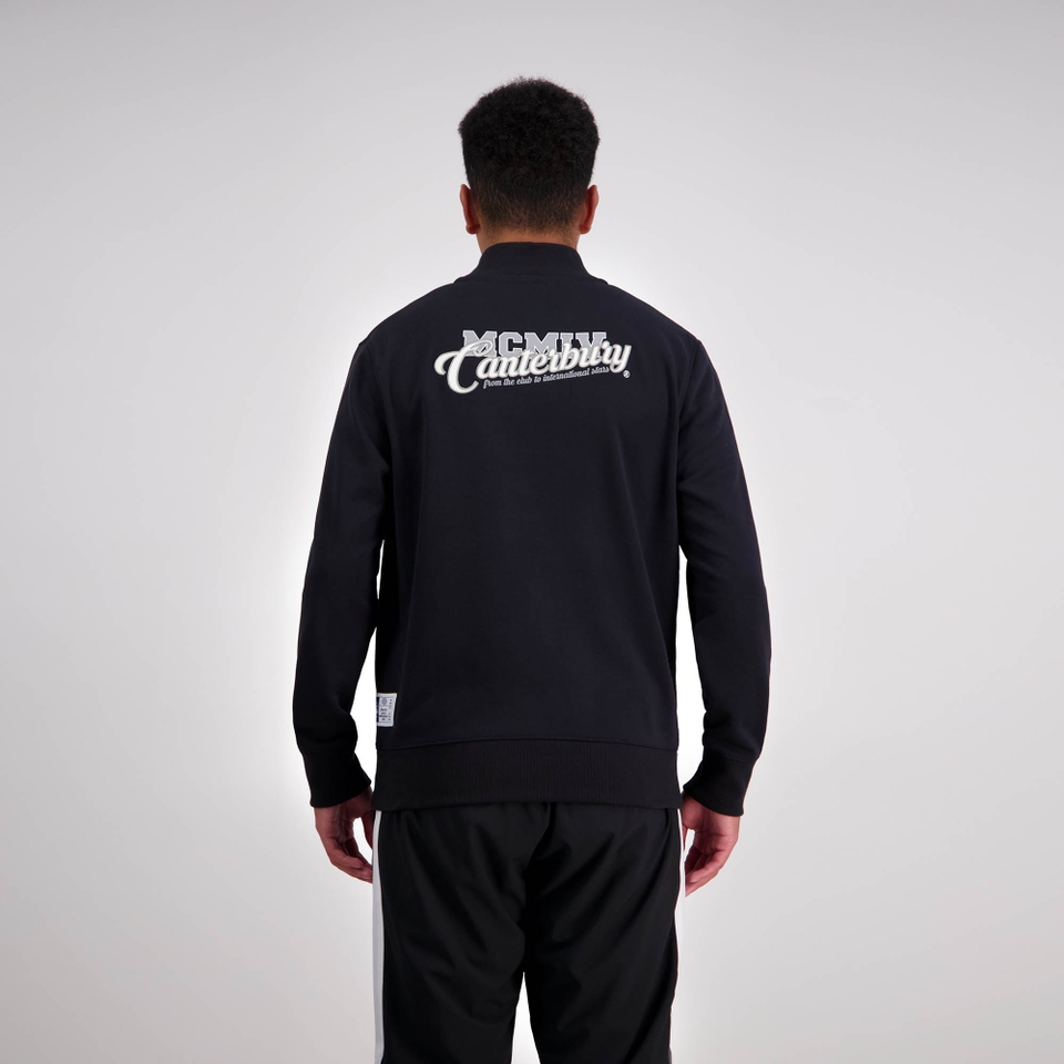 MENS CAPTAIN FZ JACKET JET BLACK