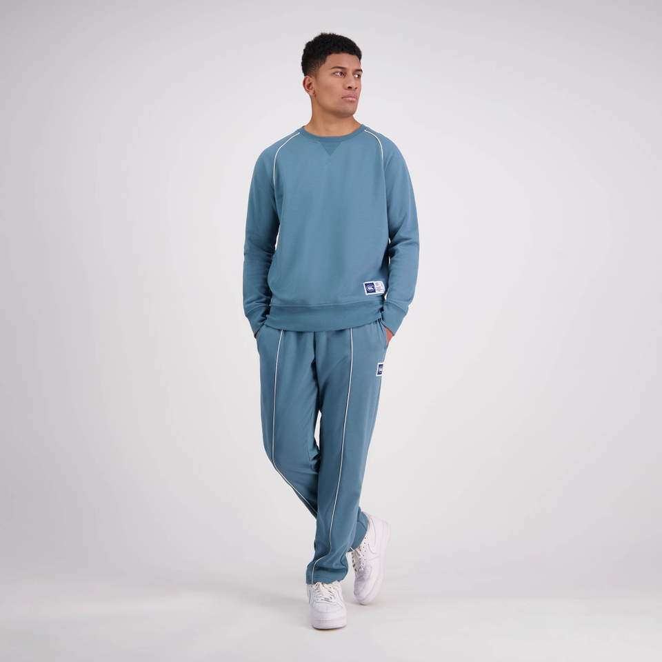 MENS CAPTAIN PIPED CREW SWEAT HYDRO