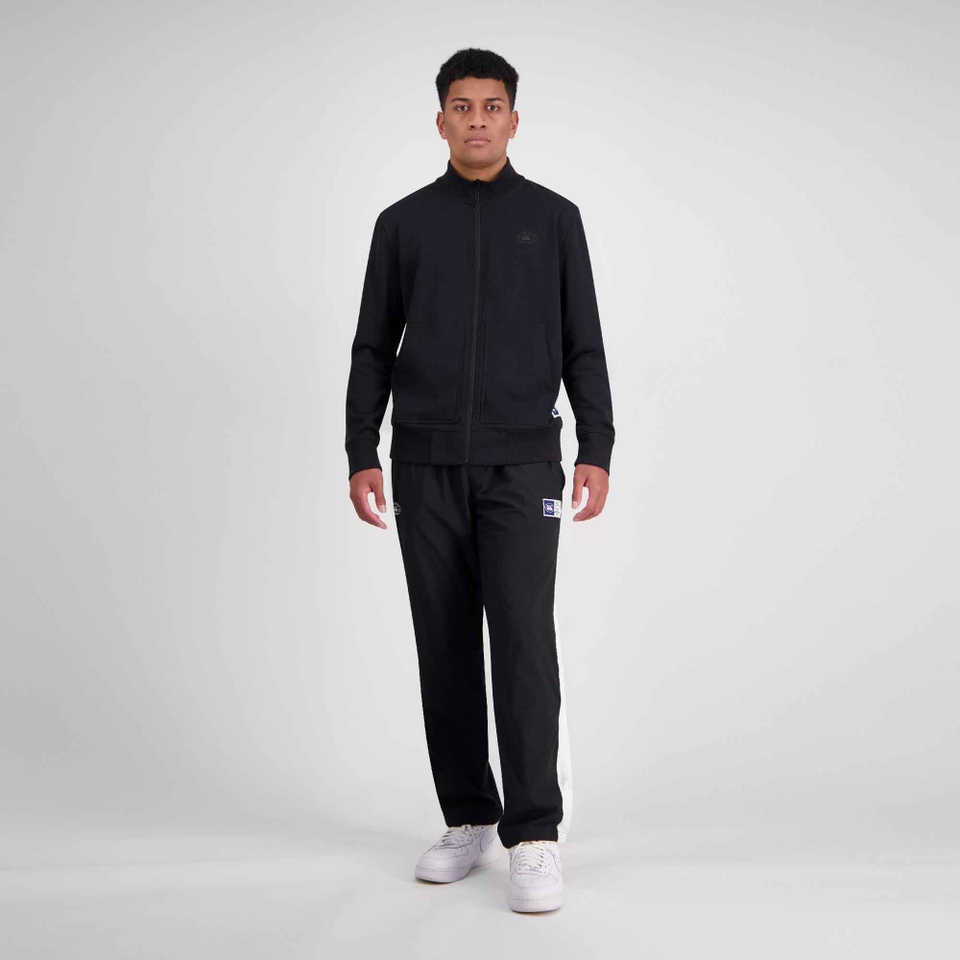 MENS CAPTAIN WOVEN TRACKPANT JET BLACK