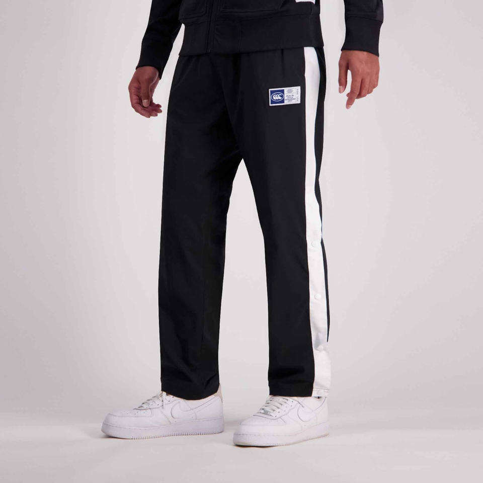 MENS CAPTAIN WOVEN TRACKPANT JET BLACK