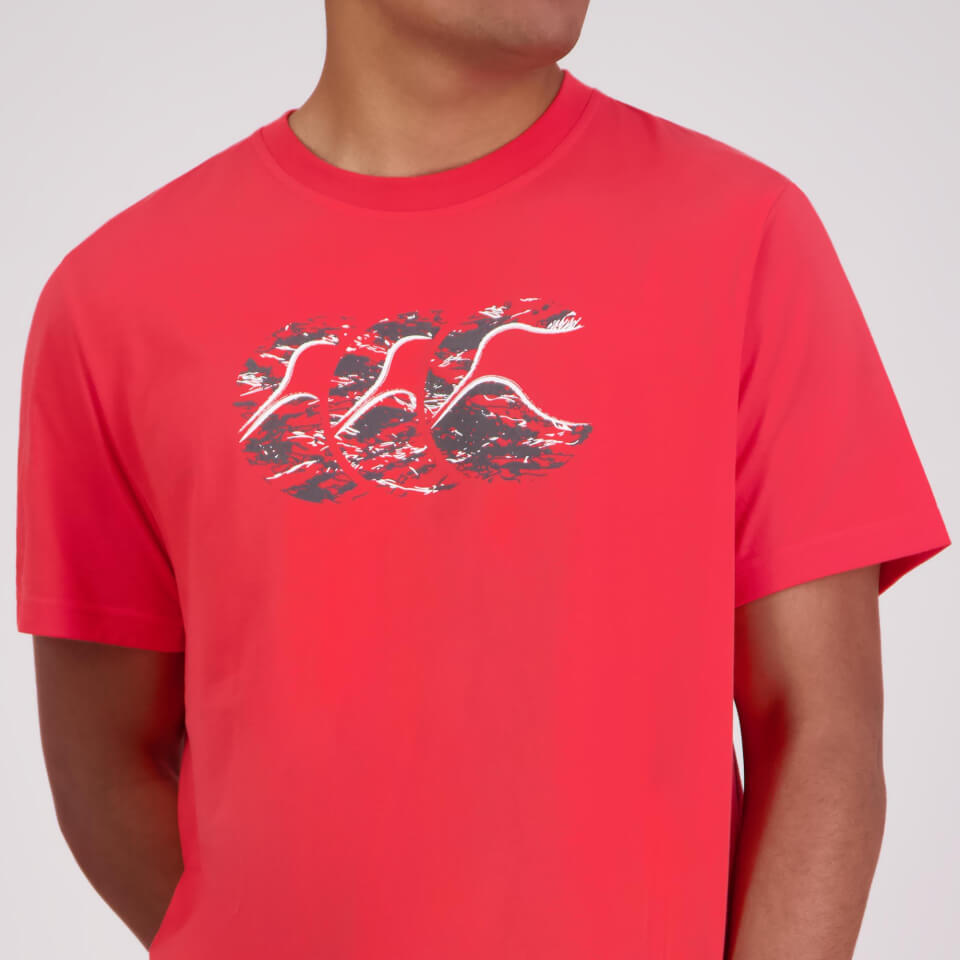 MENS MILITIA CANTERBURY T-SHIRT BITTERSWEET