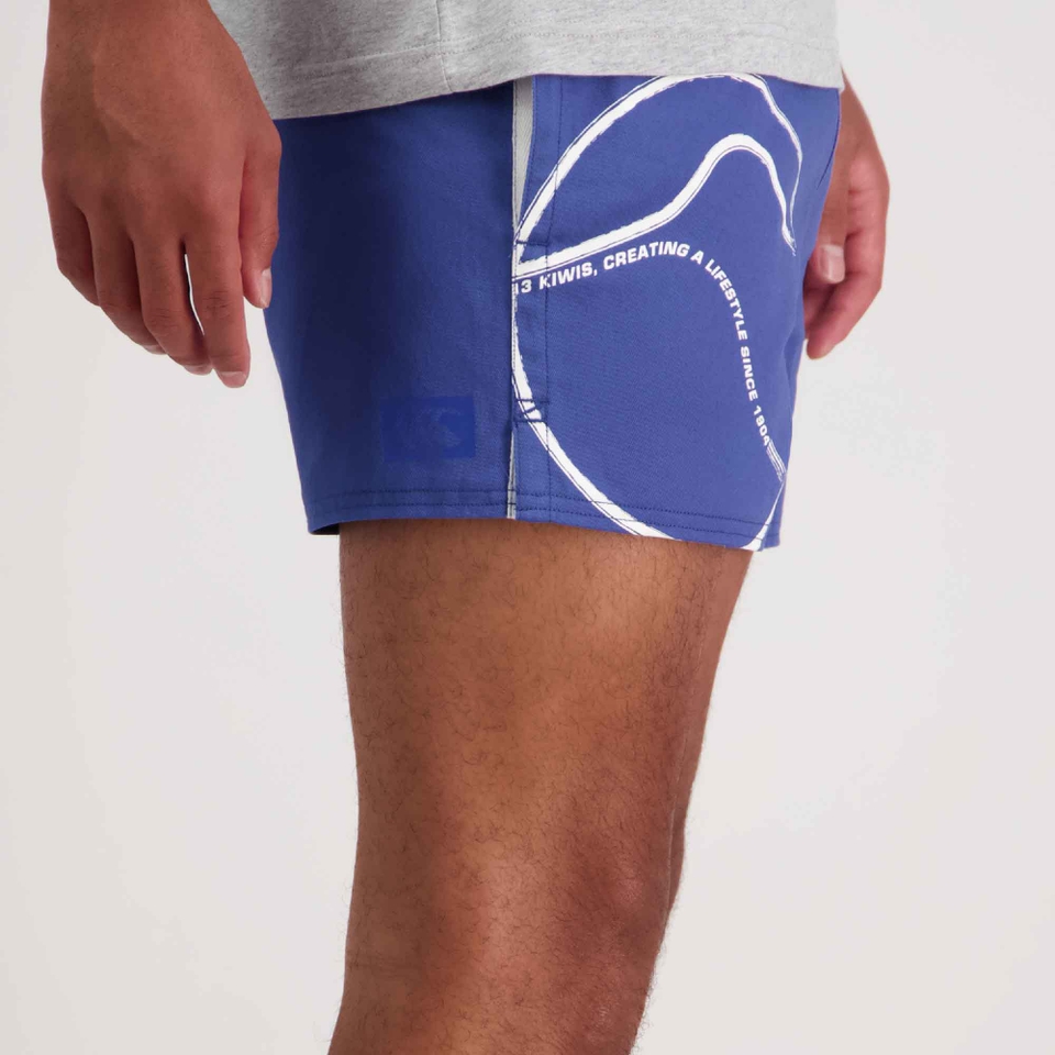 MENS BRUSH STROKE DRILL SHORT BRIGHT COBALT