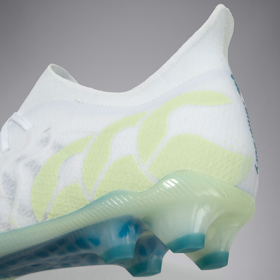ADULT UNISEX SPEED INFINITE ELITE FIRM GROUND BOOTS WHITE/YELLOW