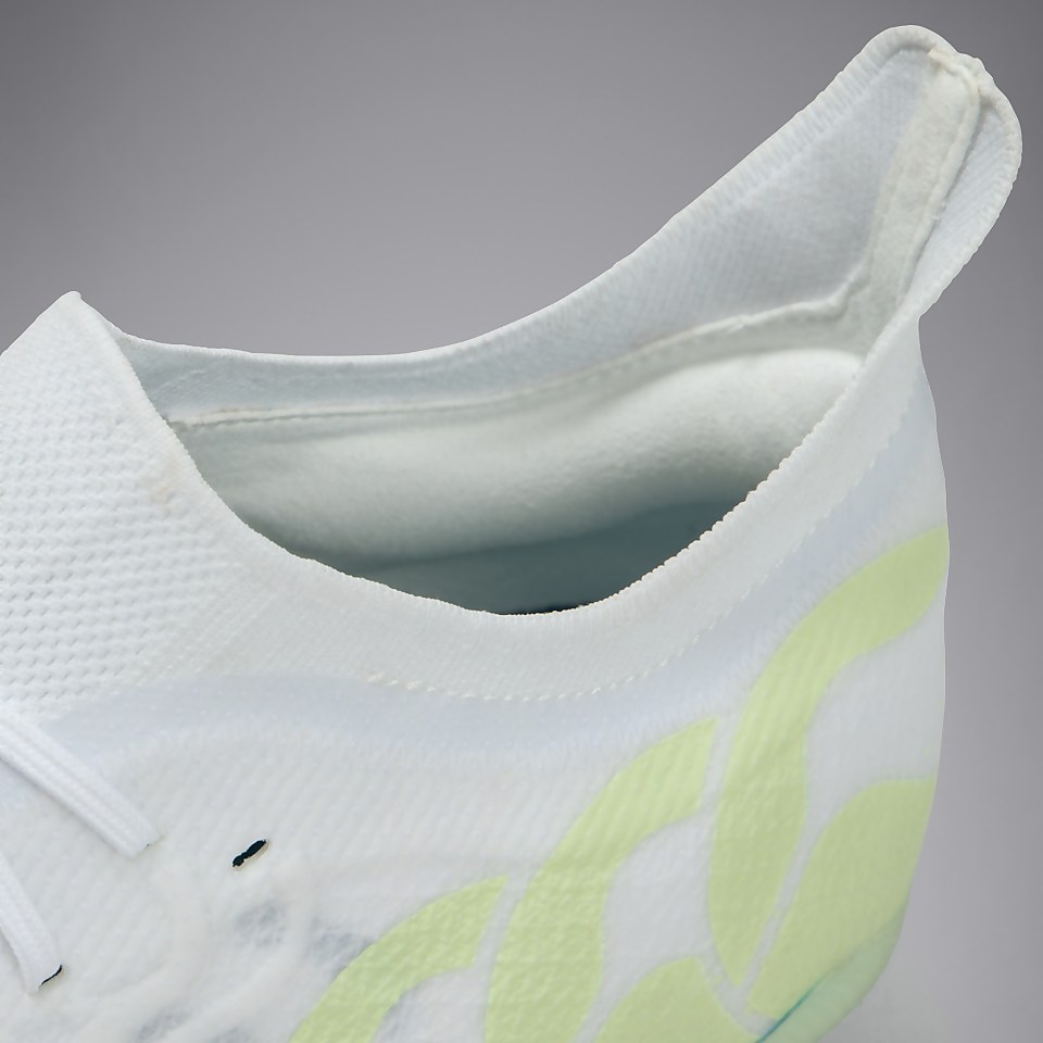 ADULT UNISEX SPEED INFINITE ELITE FIRM GROUND BOOTS WHITE/YELLOW