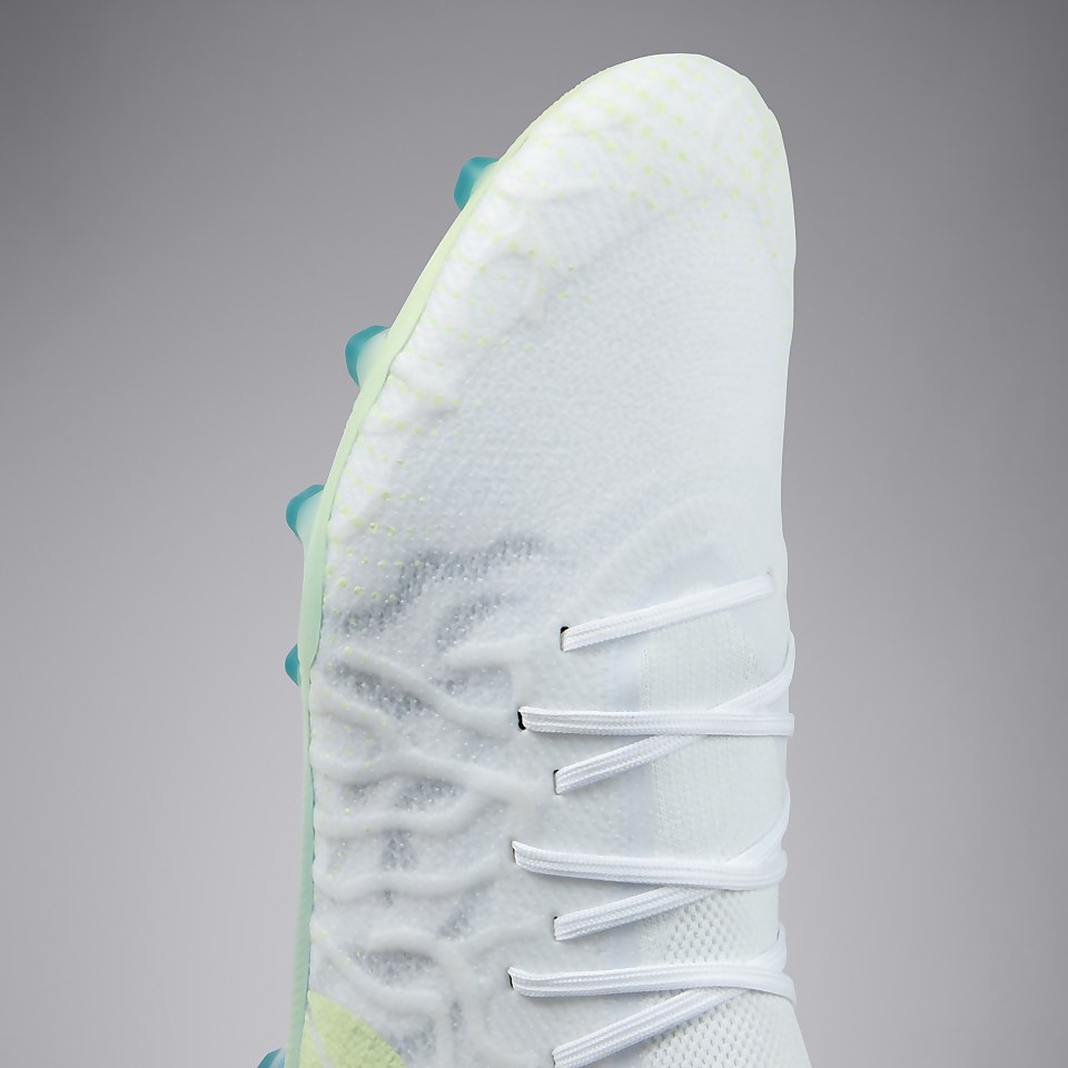 ADULT UNISEX SPEED INFINITE ELITE FIRM GROUND BOOTS WHITE/YELLOW
