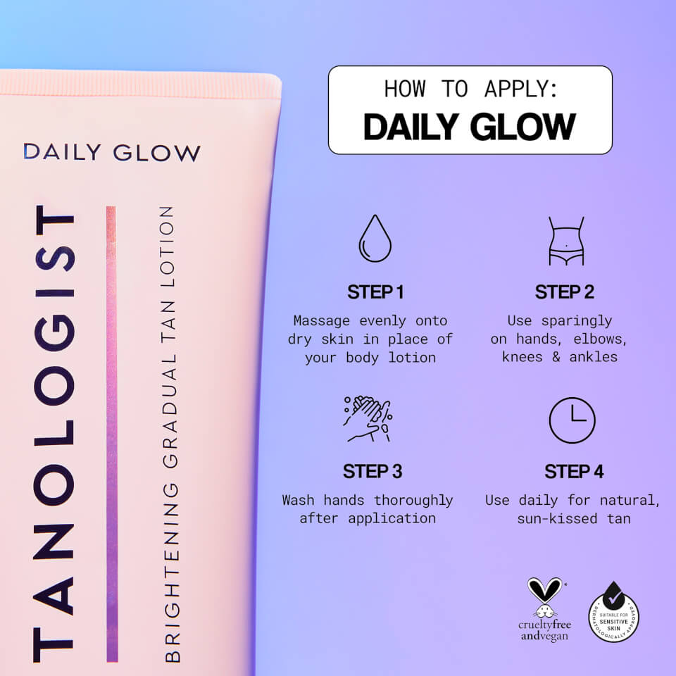 Tanologist Daily Glow Brightening Gradual Tan - Medium to Dark