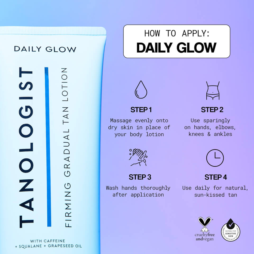 Tanologist Daily Glow Firming Gradual Tan - Medium to Dark