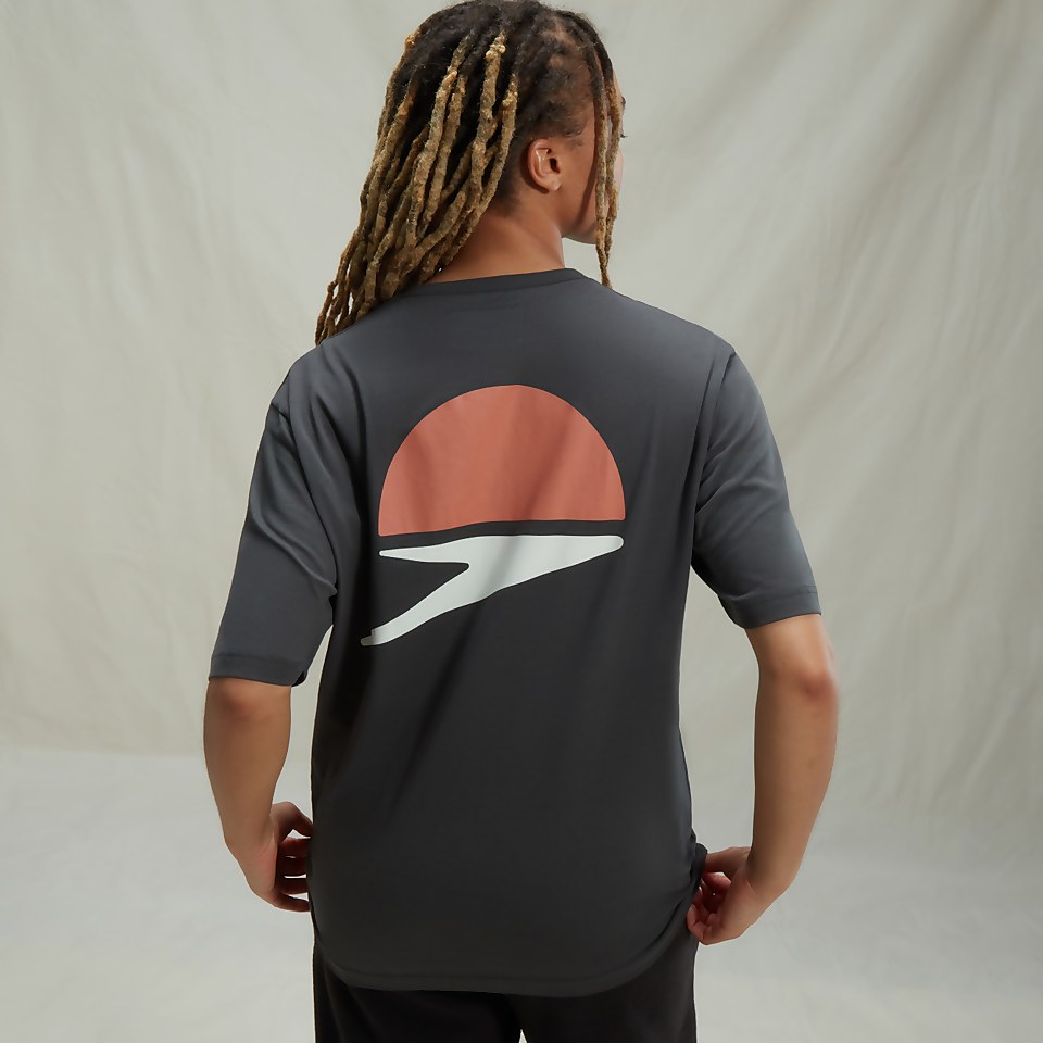 Folk x Speedo Relaxed Black Tee