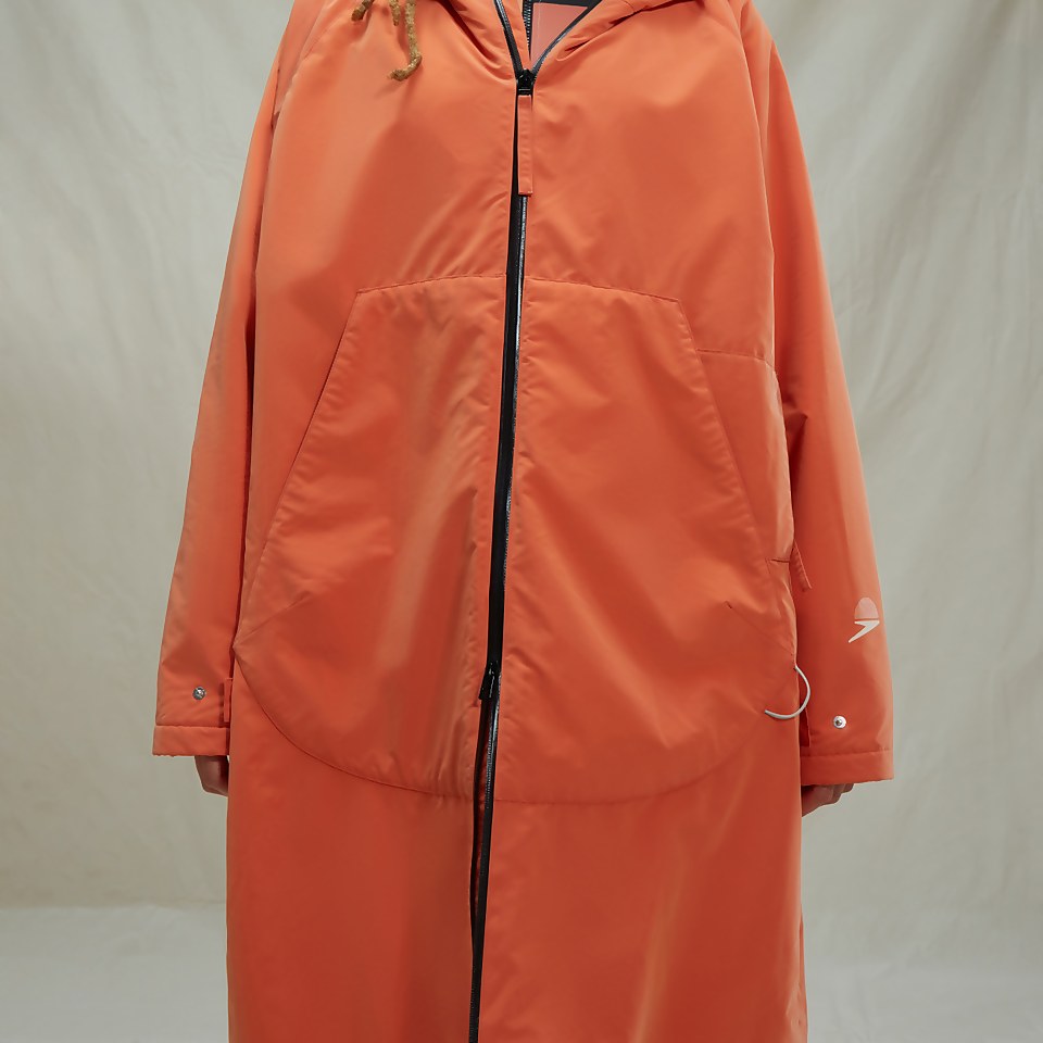 Folk x Speedo Warm Up Orange Change Robe