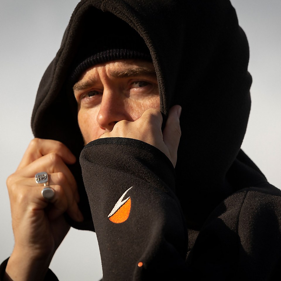 Folk x Speedo Polar Fleece Black Hoodie