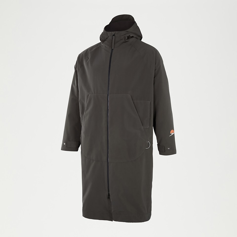 Folk x Speedo Warm Up Soft Black Change Robe