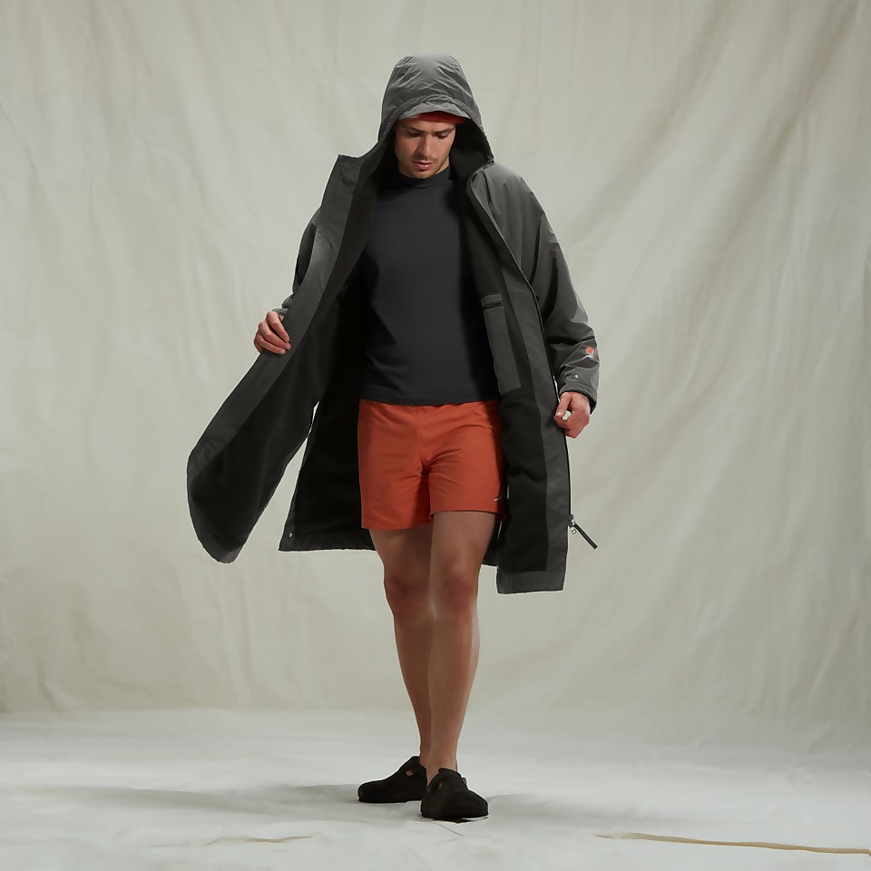 Folk x Speedo Warm Up Soft Black Change Robe