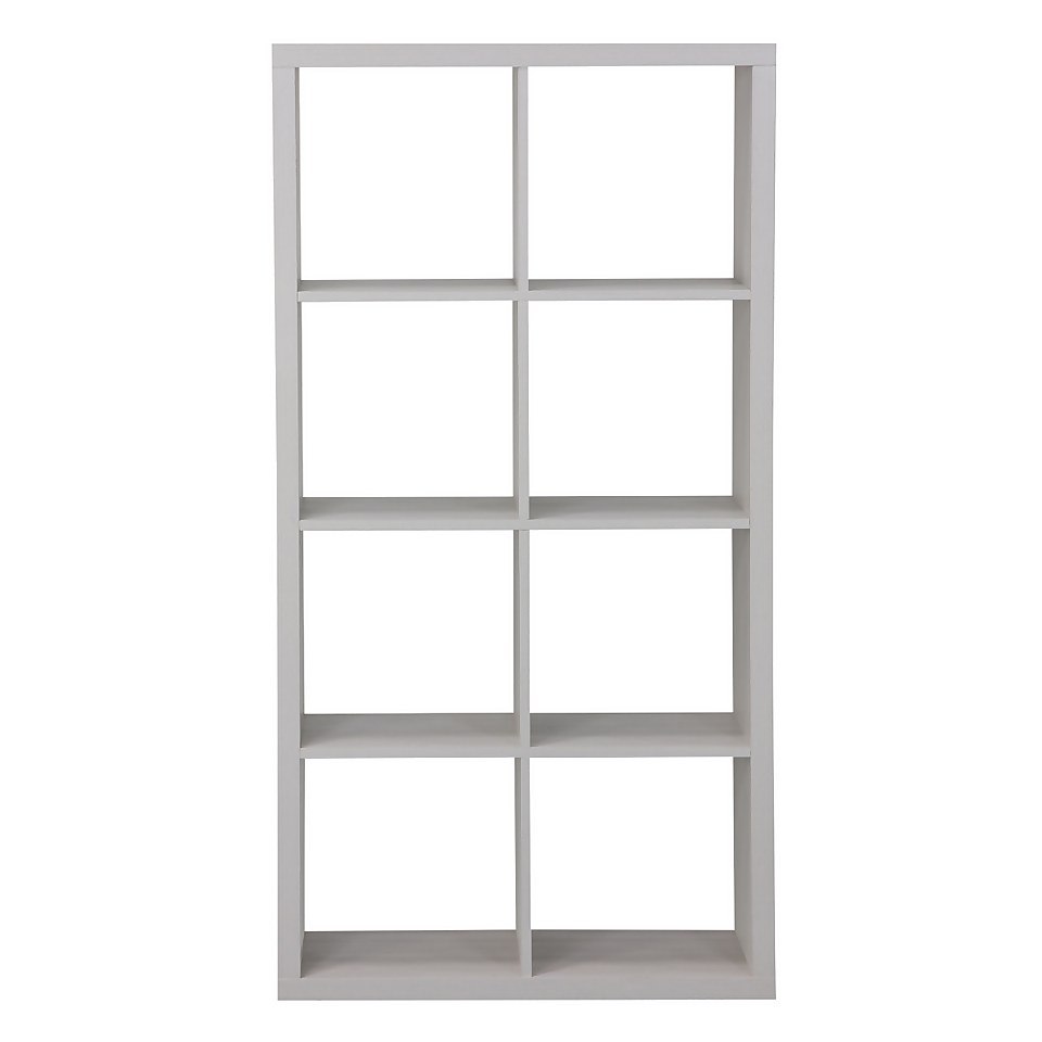 2x4 Storage Cube Whitewash Effect Homebase