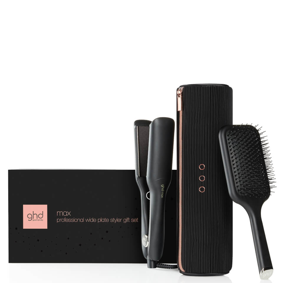 ghd Max Wide Plate Hair Straightener Christmas Gift Set