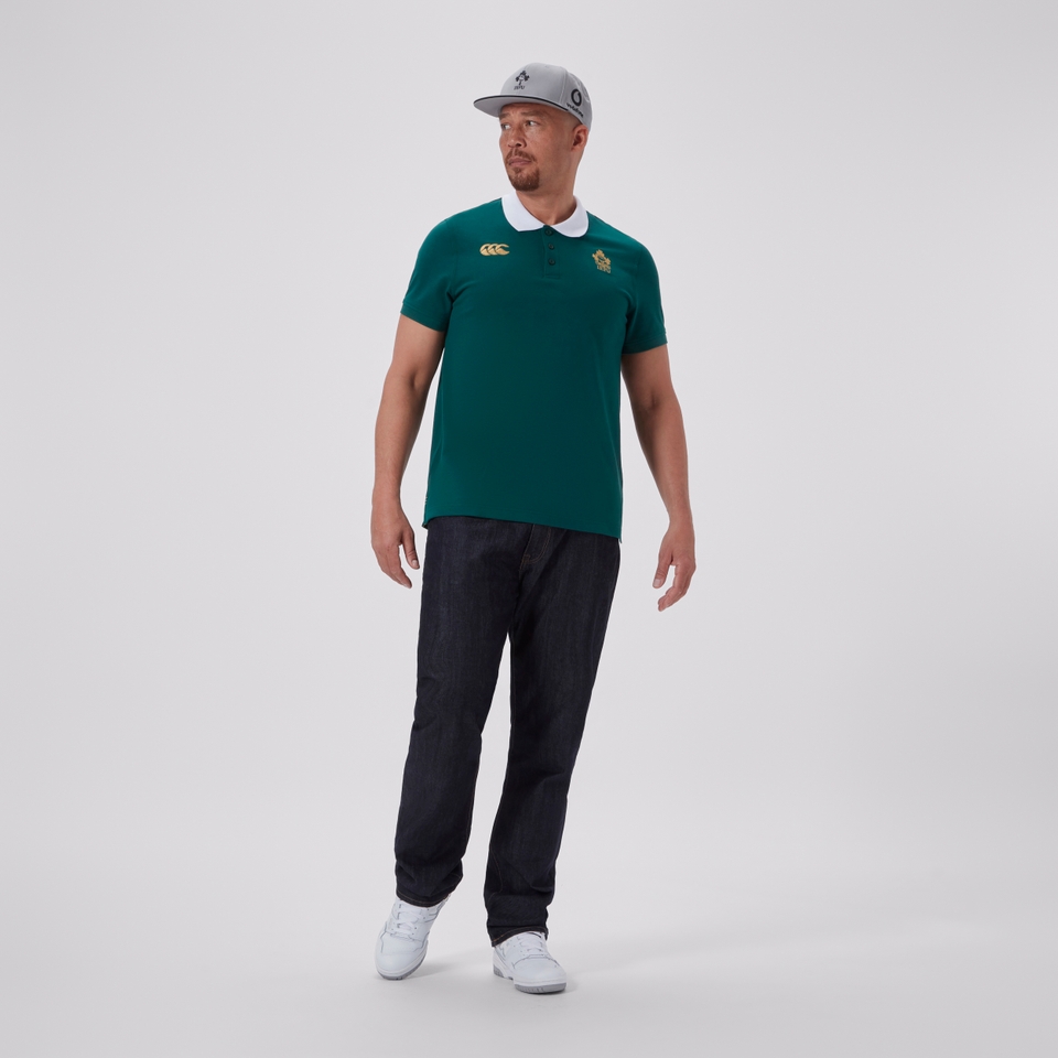 CANTERBURY IRE 150TH POLO SHIRT AM GREEN