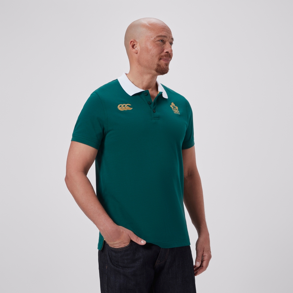 CANTERBURY IRE 150TH POLO SHIRT AM GREEN