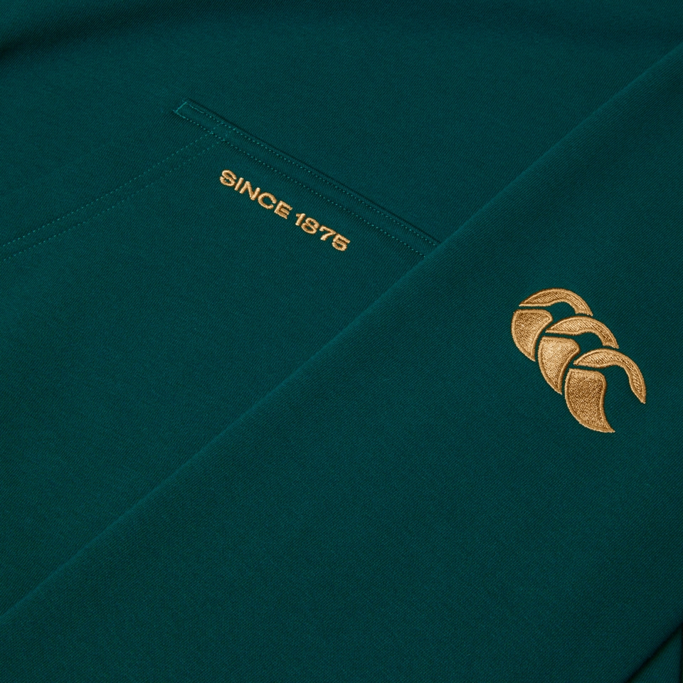 CANTERBURY IRE 150TH HOODIE AM GREEN