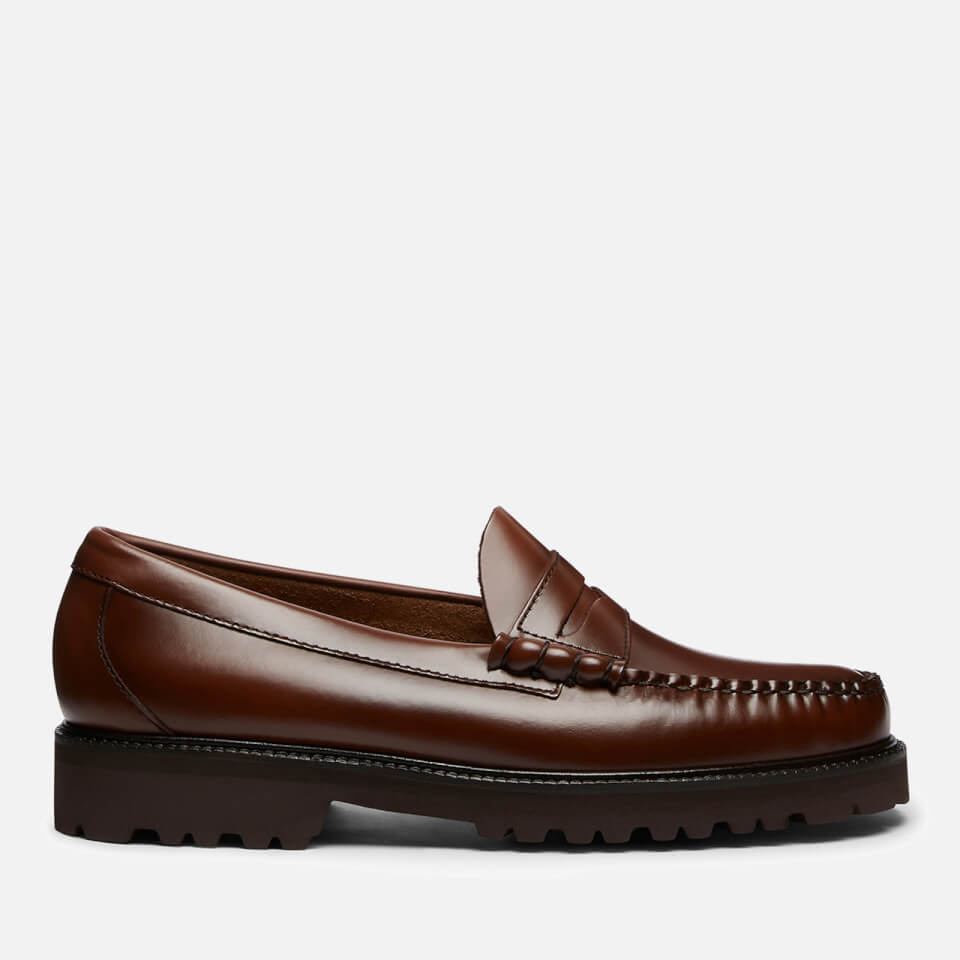 G.H Bass Men's 90 Larson Penny Loafers - Mid Brown