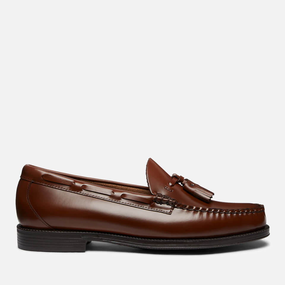 G.H Bass Men's Larkin Moc Tassel Loafers - Mid Brown