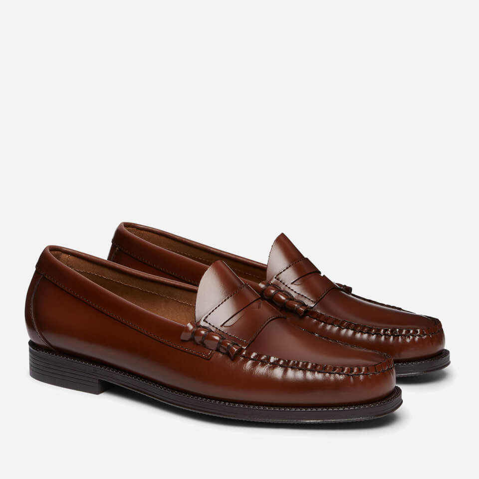 G.H Bass Men's Larson Moc Penny Loafers - Mid Brown