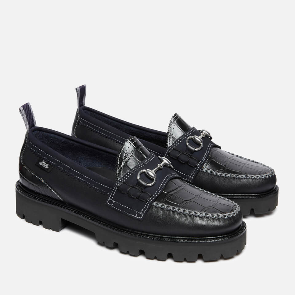 G.H Bass Men's Superlug Lincoln Nd Loafers - Navy