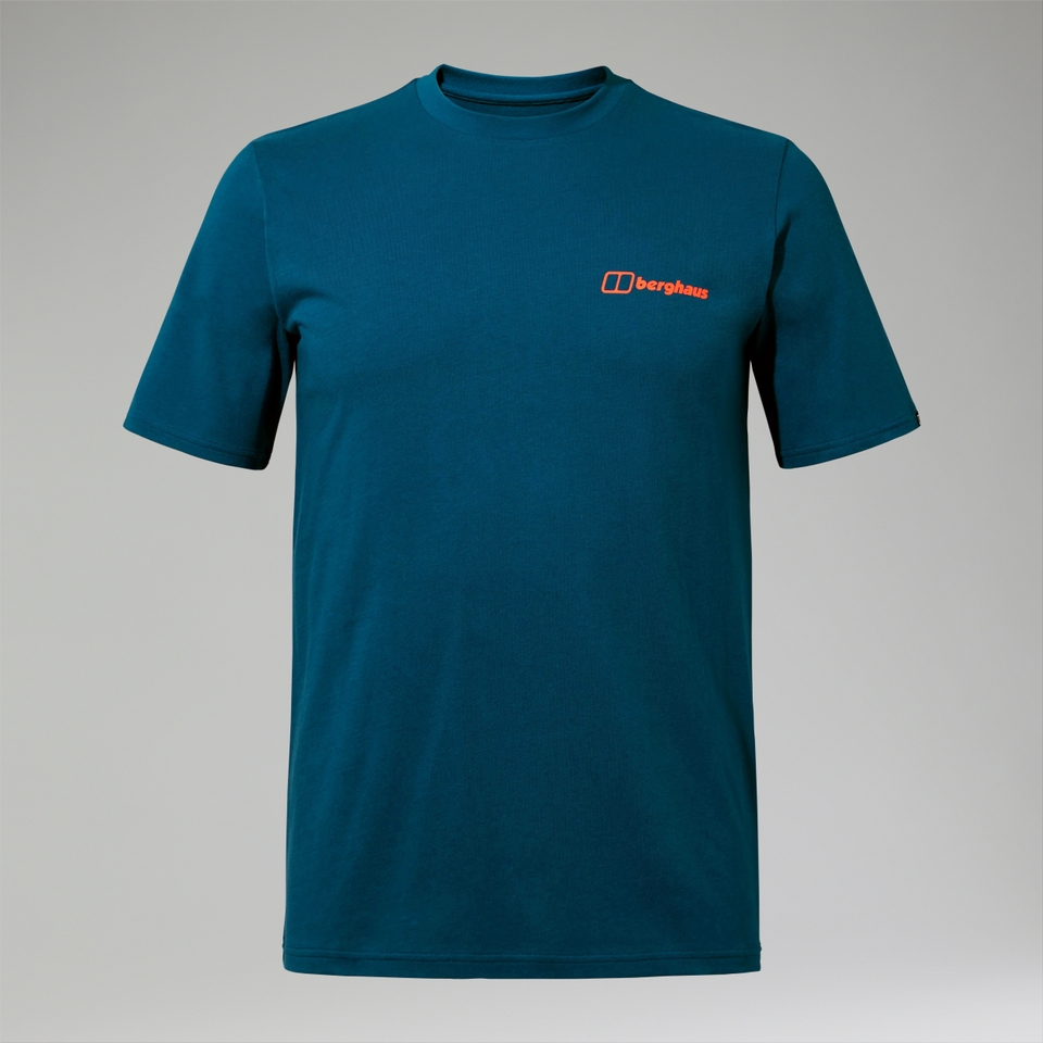 MTN Silhouette Herren-T-Shirt Blau