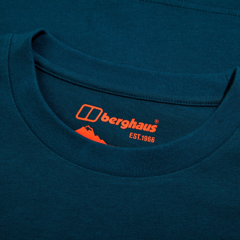 MTN Silhouette Herren-T-Shirt Blau