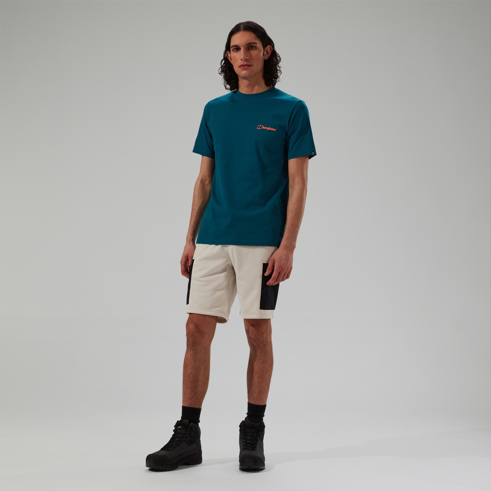MTN Silhouette Herren-T-Shirt Blau