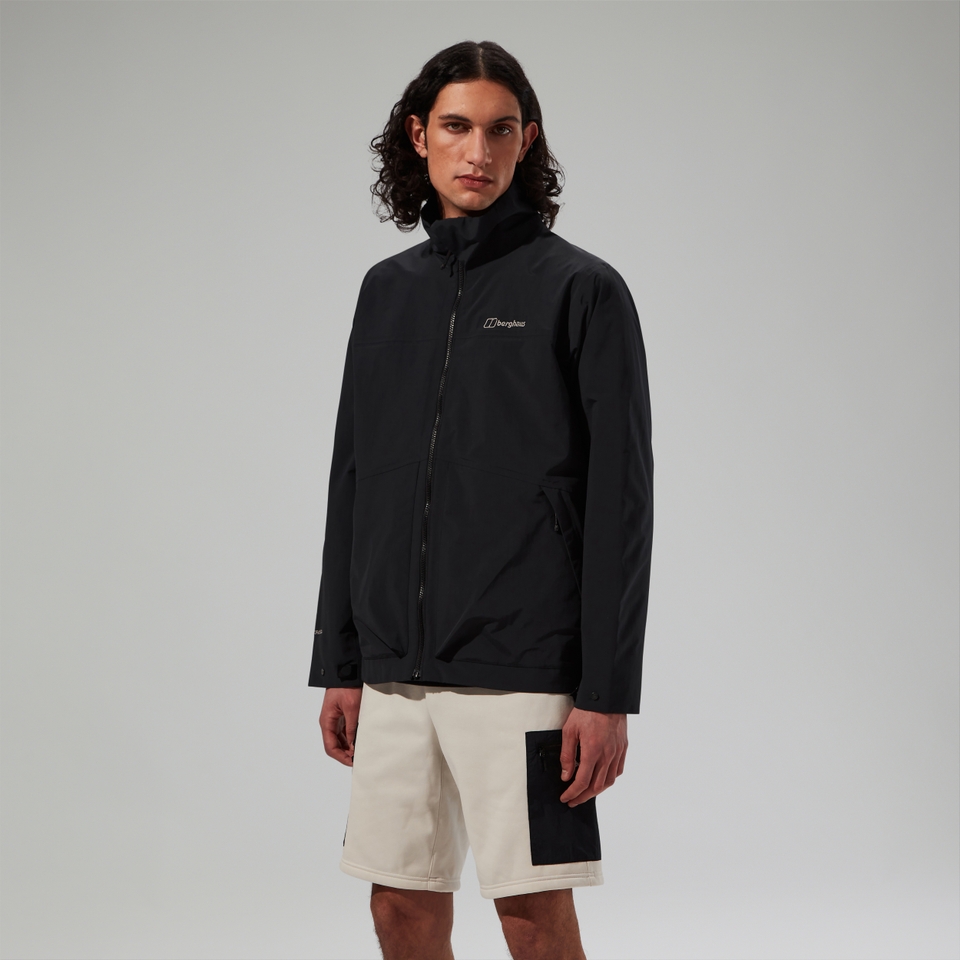 Men's Woodwalk Waterproof Jacket Black