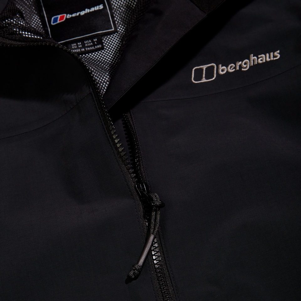 Men's Woodwalk Waterproof Jacket Black