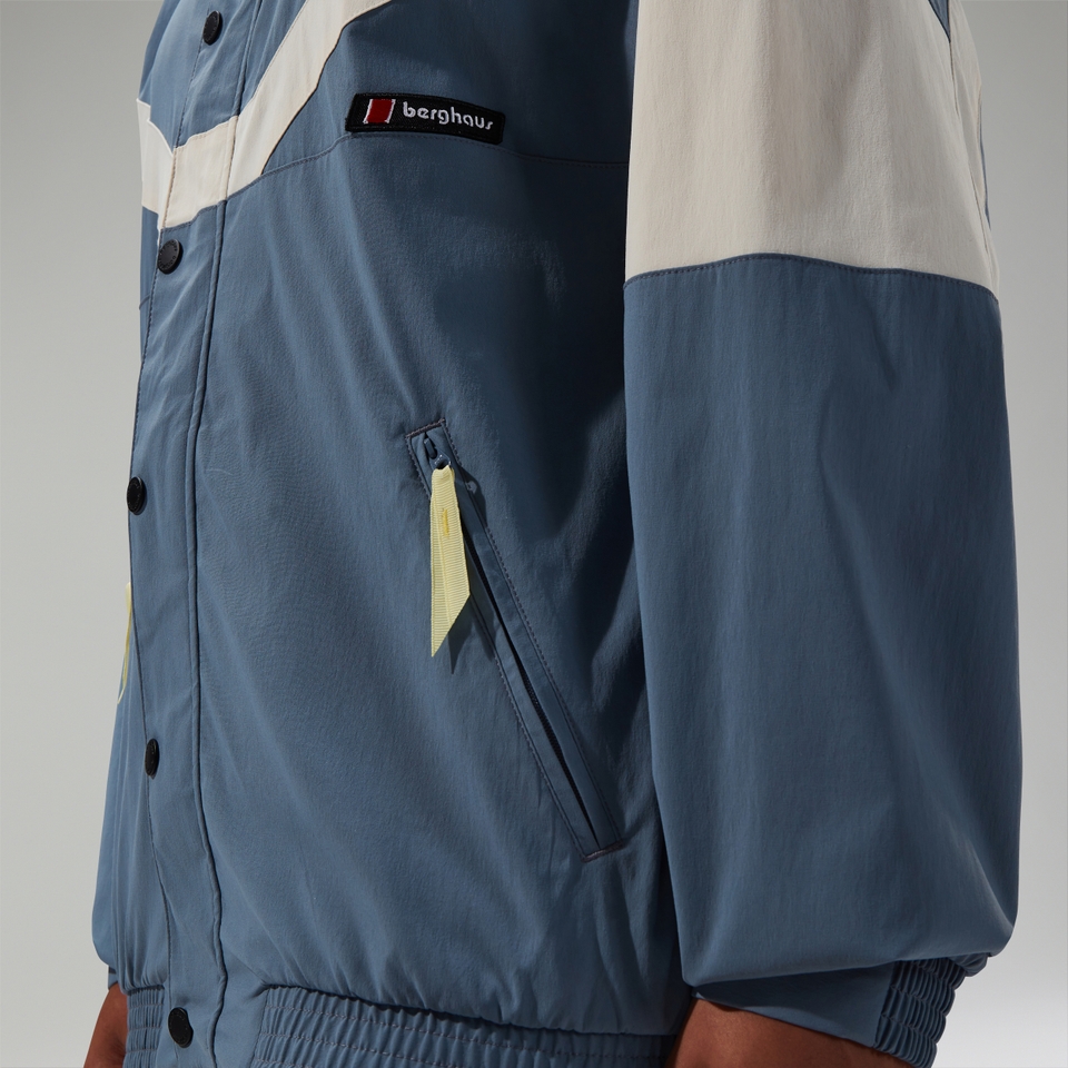 Unisex Vail 87 Windjacke Blau/Grau
