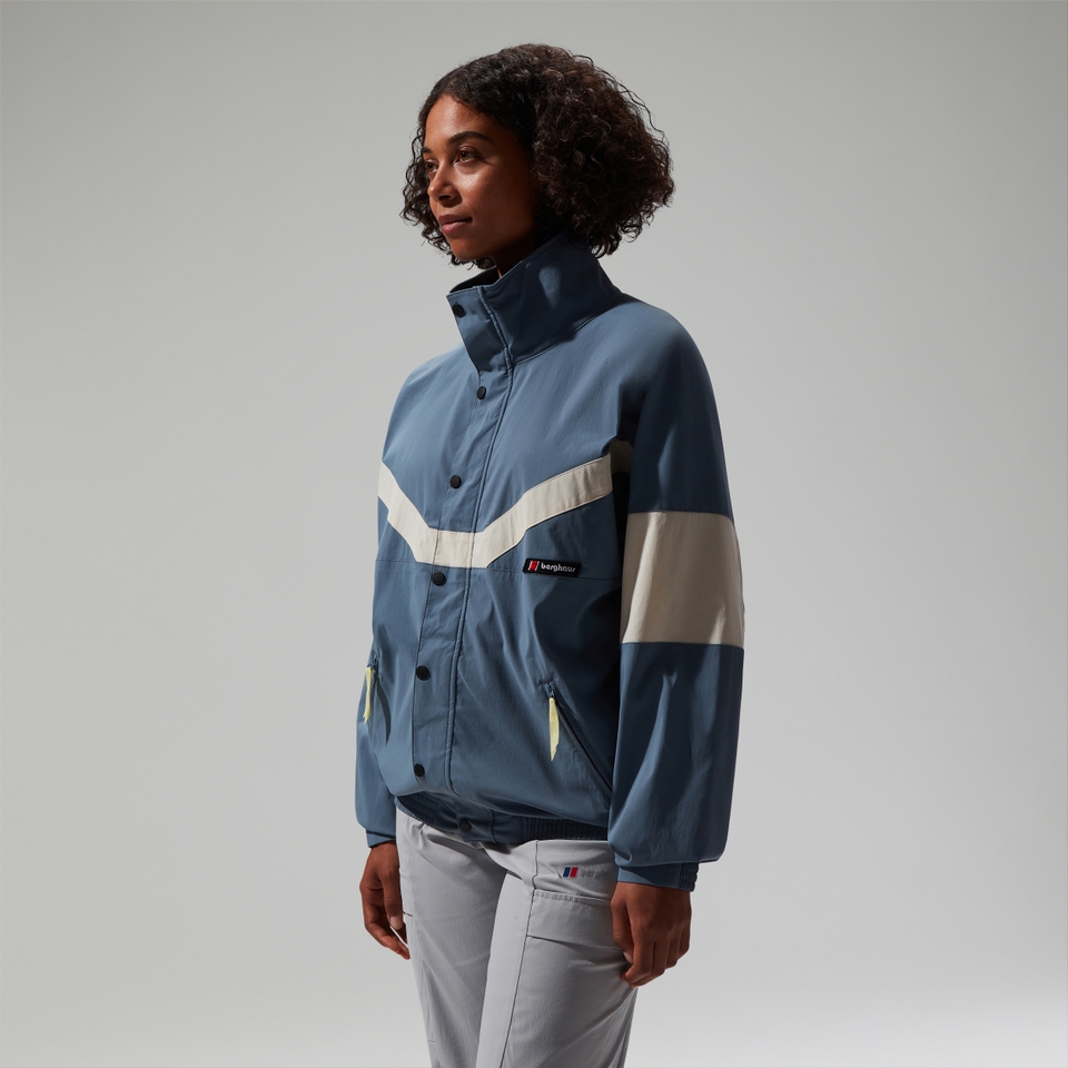 Unisex Vail 87 Windjacke Blau/Grau