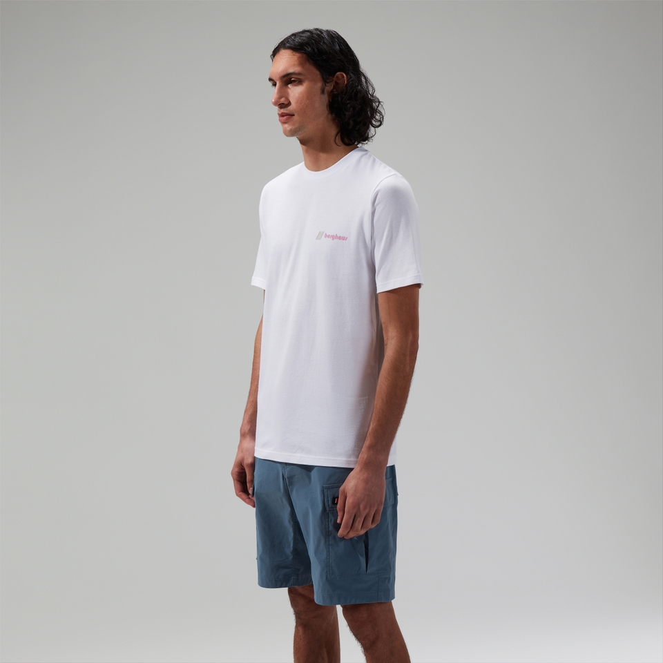 Unisex Natural Grit Short Sleeve T-Shirt - White