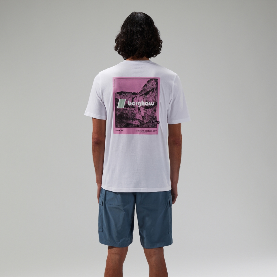 Unisex Natural Grit Short Sleeve T-Shirt - White