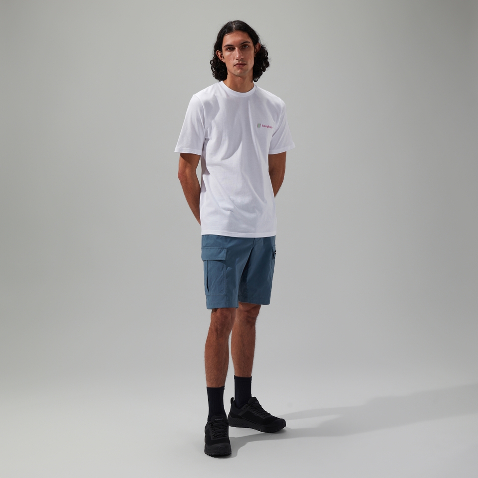 Unisex Natural Grit Short Sleeve T-Shirt - White