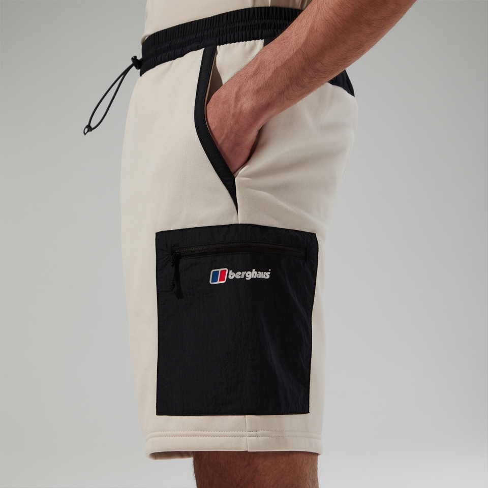 Reacon Herren-Shorts Grau/Schwarz