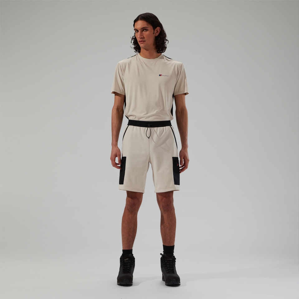 Reacon Herren-Shorts Grau/Schwarz