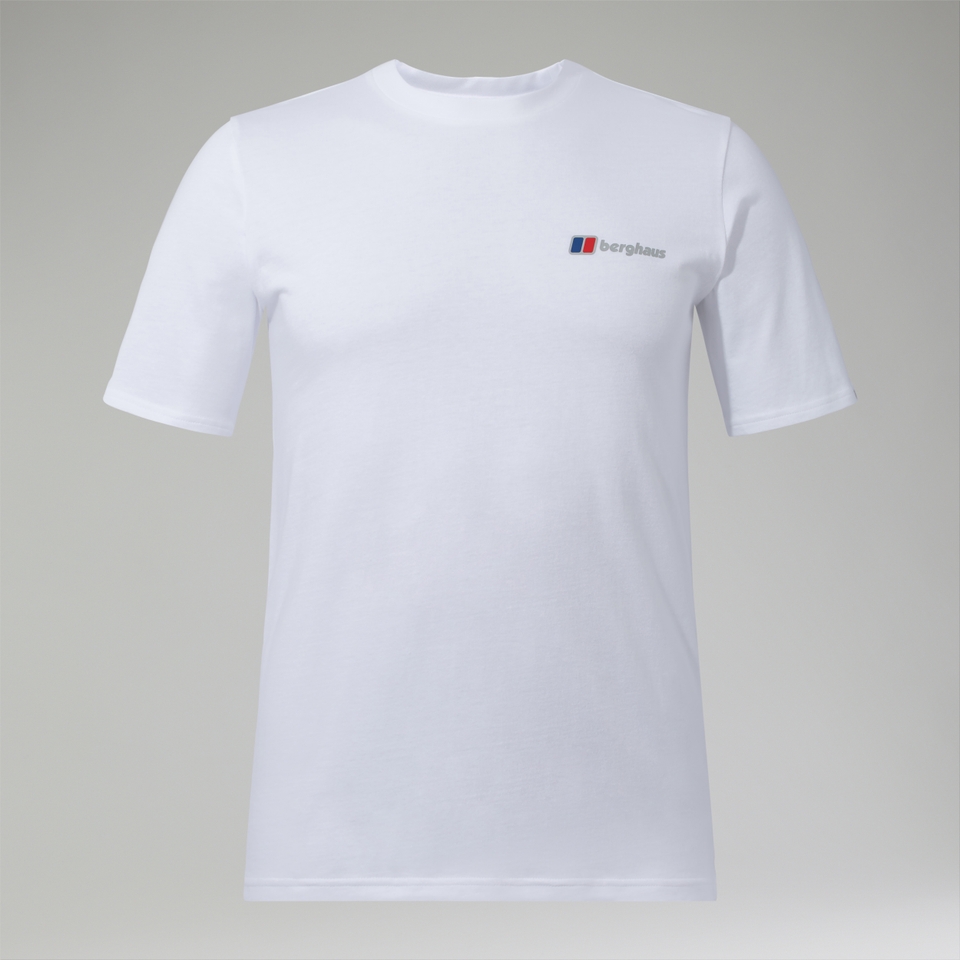 MTN Lineation Herren-T-Shirt Weiß