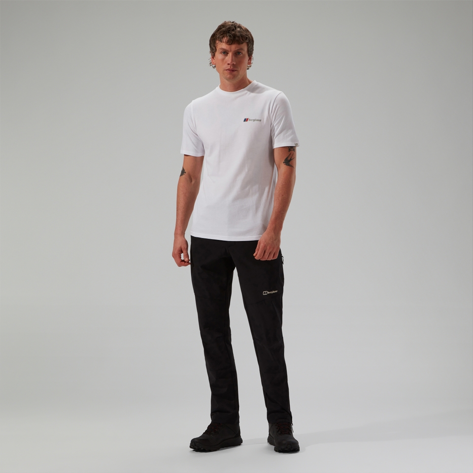 MTN Lineation Herren-T-Shirt Weiß