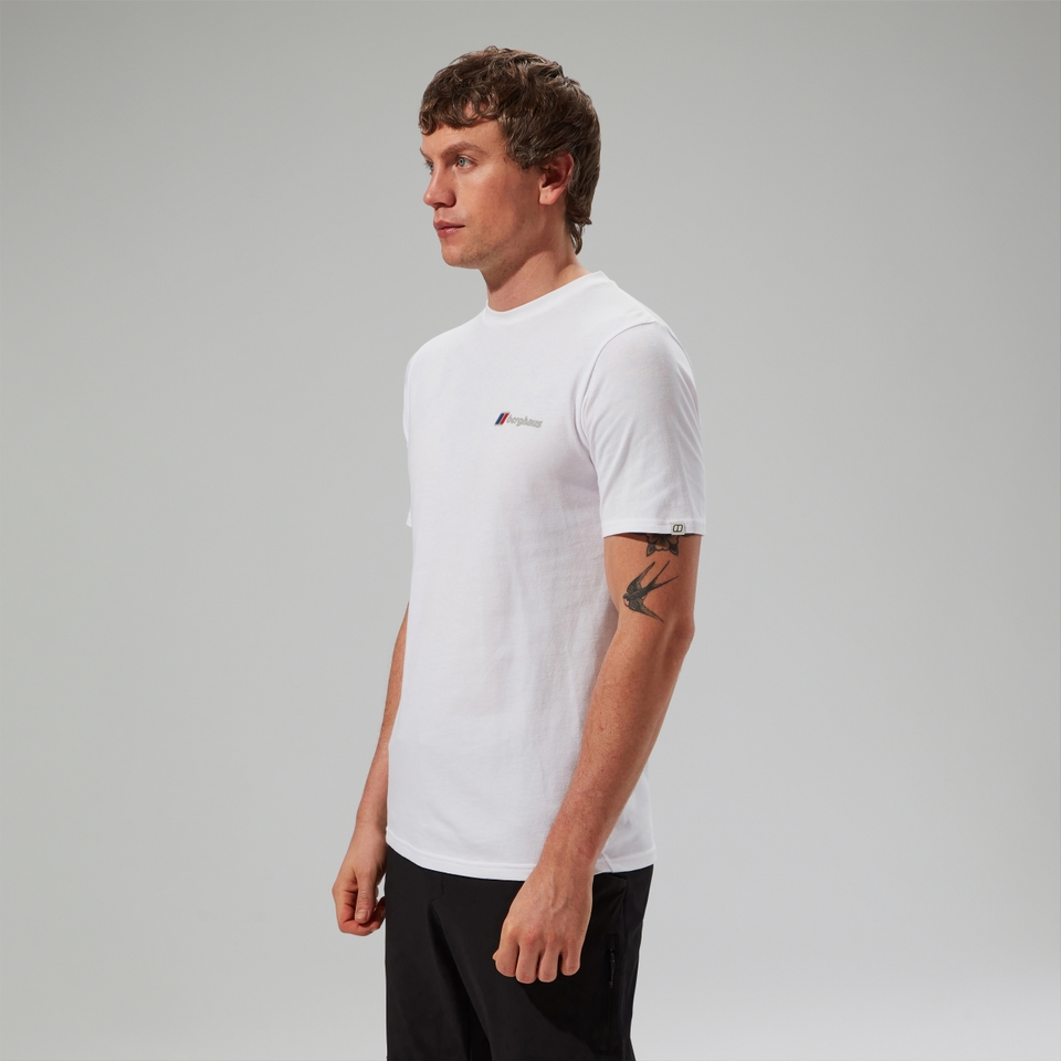 MTN Lineation Herren-T-Shirt Weiß
