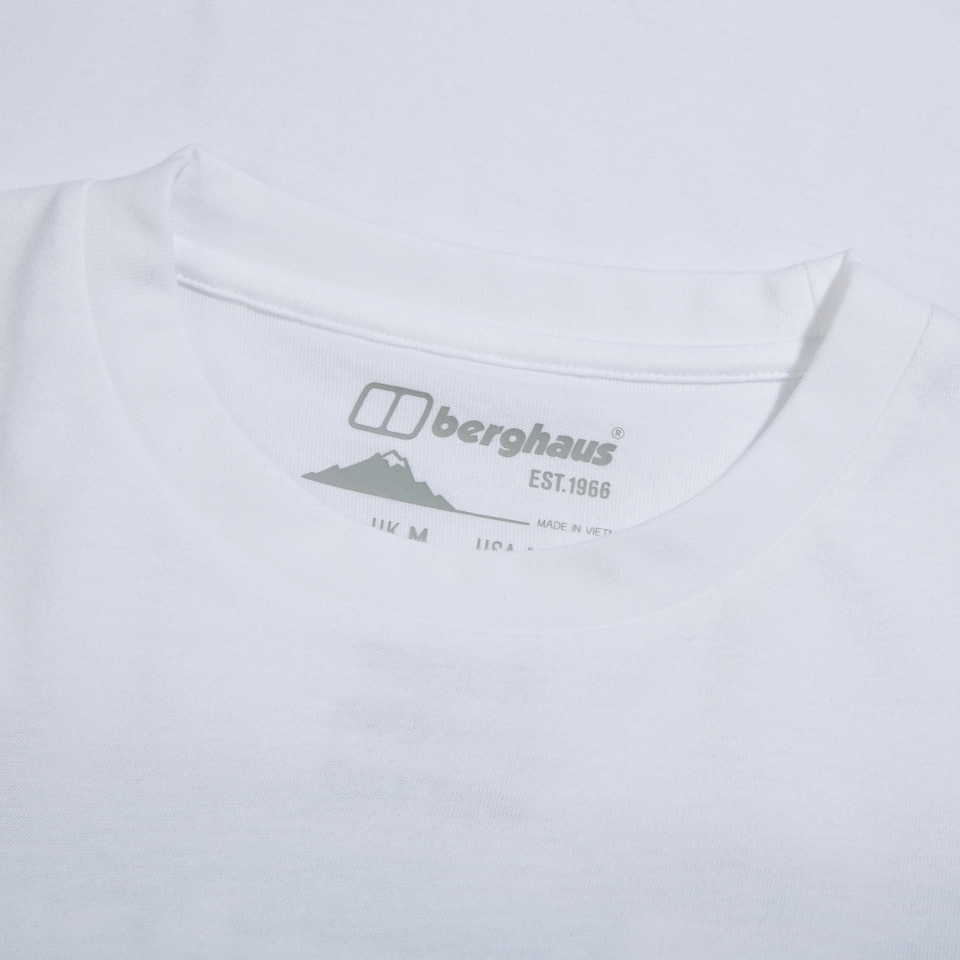 MTN Lineation Herren-T-Shirt Weiß