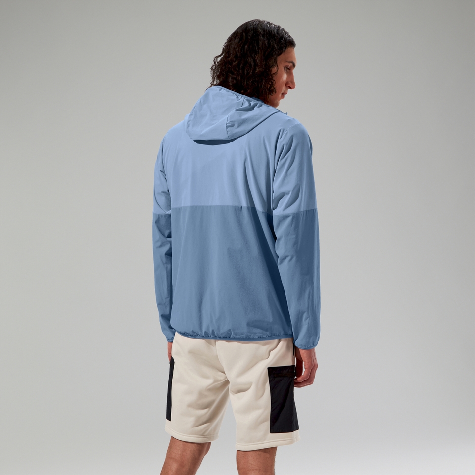 Wandermoor Herren-Wind-Smock Grau