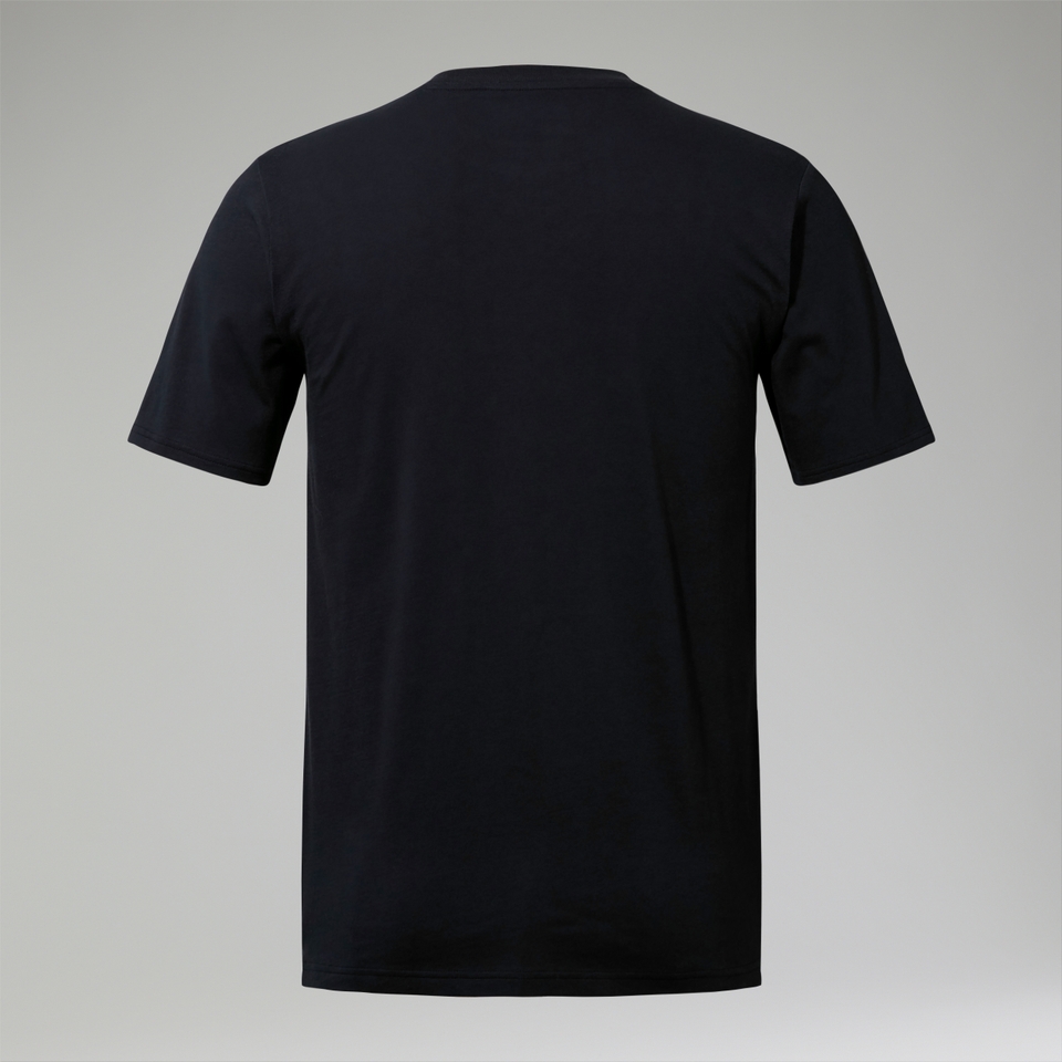 MTN Width Herren-T-Shirt Schwarz