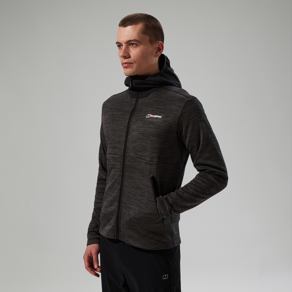 Men's Thraskii Hooded Jacket Grey/Black