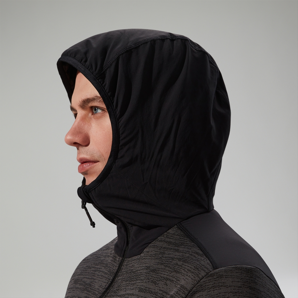 Men's Thraskii Hooded Jacket Grey/Black