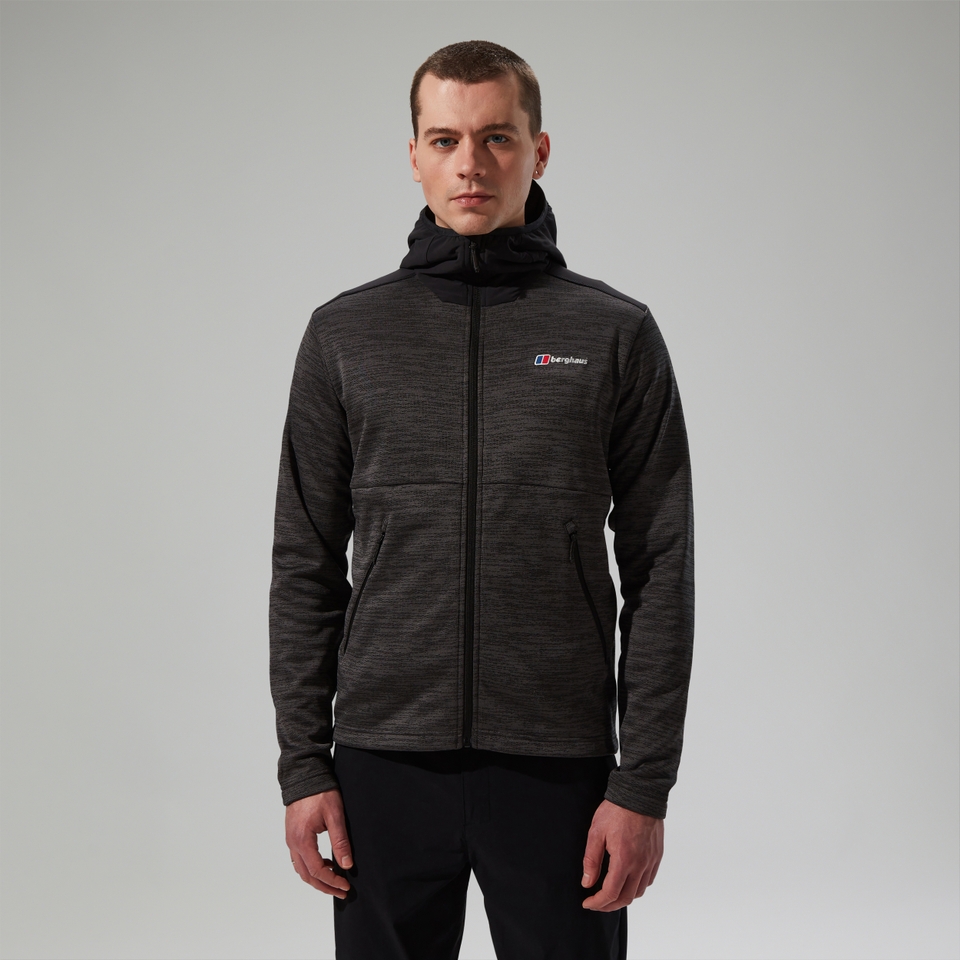Men's Thraskii Hooded Jacket Grey/Black