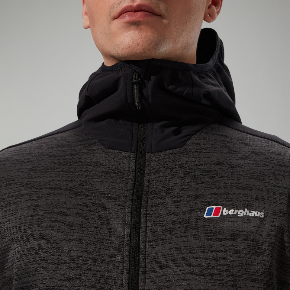 Men's Thraskii Hooded Jacket Grey/Black